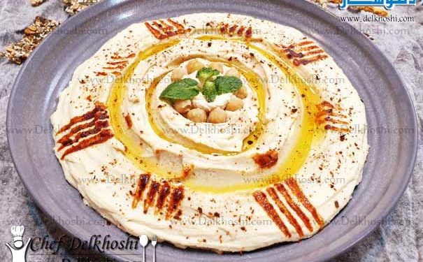 حموص عربی hummus – طرز تهیه سس حمص لبنانی