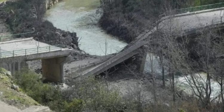 یک پل دیگر در لبنان در حمله اسرائیل تخریب شد
