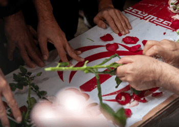 تشییع پیکر سخنگوی سپاه پاسداران در مصلای امام خمینی(ره)