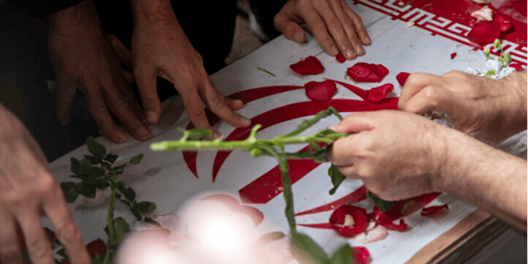 تشییع پیکر سخنگوی سپاه پاسداران در مصلای امام خمینی(ره)