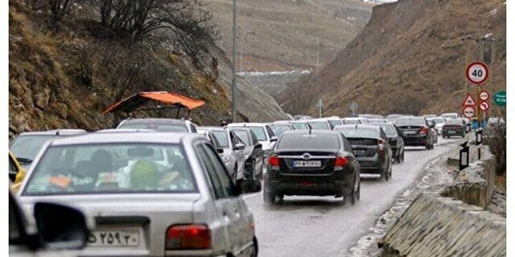 محدودیت‌های ترافیکی/ محور چالوس یک‌طرفه شد