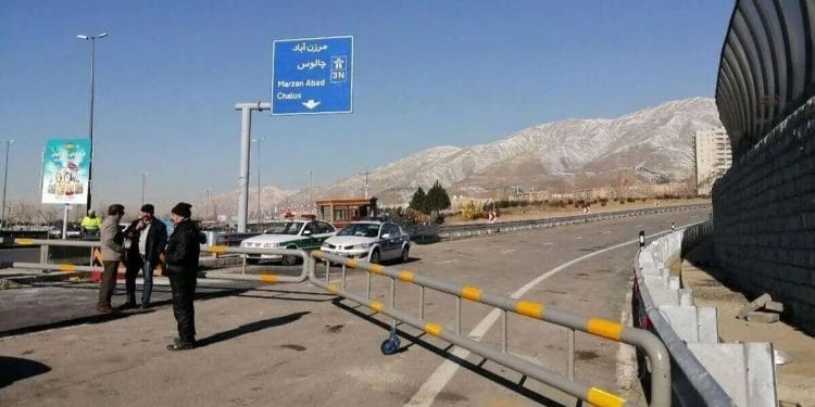 پلیس راه: جاده چالوس مسدود شد