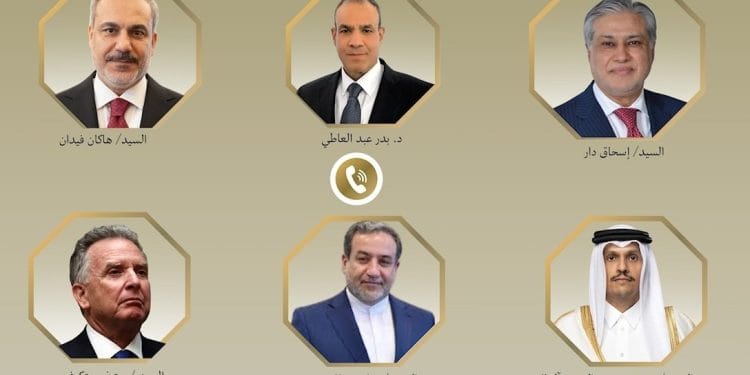 تماس‌ عبدالعاطی با مسئولان 5 کشور درخصوص کاهش تنش و پایان دادن به جنگ علیه ایران