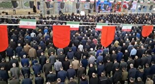نماز عید فطر در شهرکرد برگزار شد + فیلم