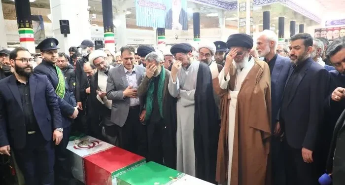 پیکر وزیر اطلاعات در قم تشییع شد