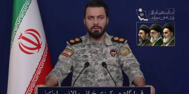 سخنگوی قرارگاه مرکزی خاتم‌الانبیا: ایران و فلسطین باهم علیه صهیون می‌جنگند