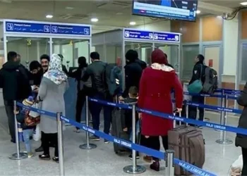 ارائه خدمات به بیش از ۳۲ هزار مسافر در پایانه‌ مرزی باشماق مریوان در شرایط جنگی