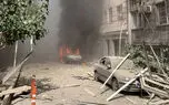 عکس موشک عمل نکرده در حیاط یک خانه مسکونی در تهران