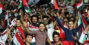 شادی عراقیها برای راهیابی تیم ملی فوتبال کشورشان به جام جهانی ۲۰۲۶ بعد از ۴۰ سال+فیلم