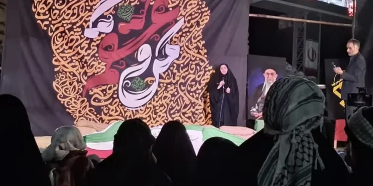 حضور معاون رئیس‌جمهور در اجتماعات شبانه مردم قم در حمایت از ایران 
