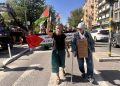 تظاهرات در استکهلم در اعتراض به حملات اسرائیل به فلسطین و لبنان