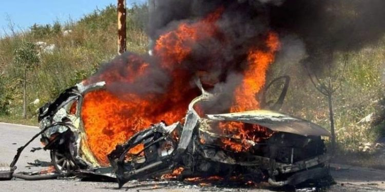 شهادت دو نفر در حمله هوایی اسرائیل به منطقه الزهرانی در جنوب لبنان