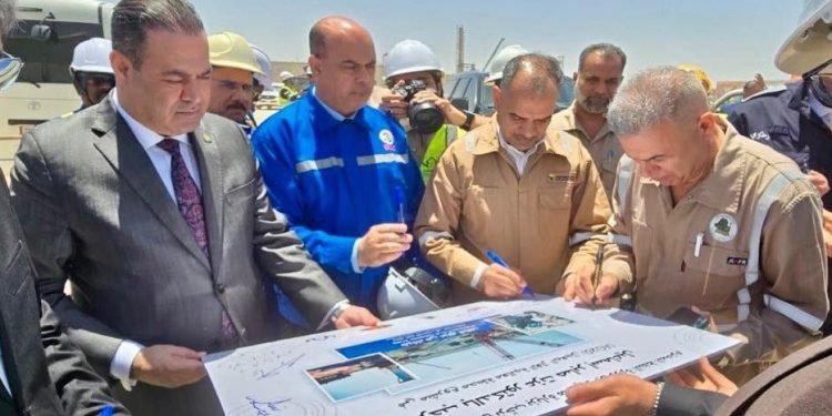 گام استراتژیک وزارت نفت عراق برای سرمایه‌گذاری در میدان گازی ارطاوی