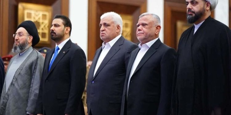گرامیداشت دوازدهمین سالروز تأسیس الحشدالشعبی با حضور نخستوزیر و شخصیتهای عراقی
