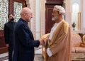دیدار قالیباف و هیئت ایرانی با سلطان عمان