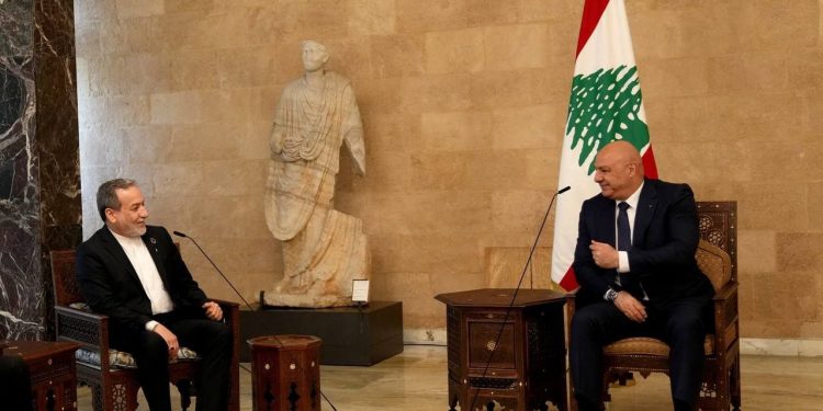 گفت‌وگوی تلفنی رئیس جمهور لبنان و وزیر خارجه ایران