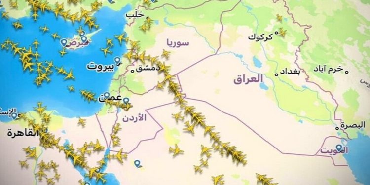 افزایش 378 درصدی درآمد ترانزیت هوایی سوریه