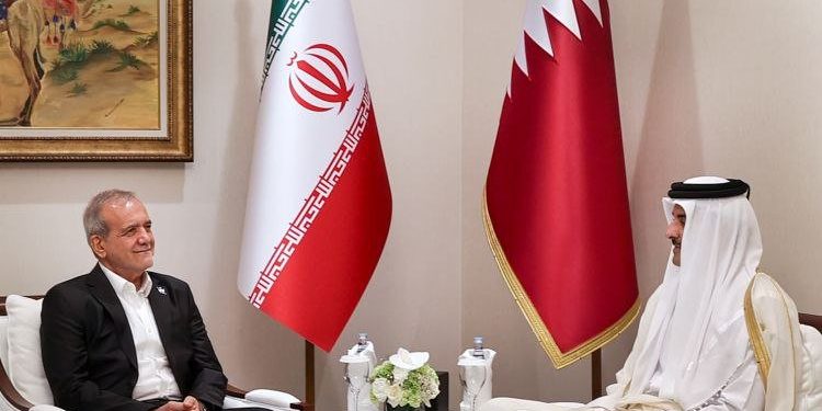 قدردانی پزشکیان از نقش قطر در کاهش تنش‌ها و پیشبرد روند دیپلماسی