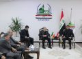 استاندار نجف و عراقچی اقدامات مربوط به تشییع رهبر شهید ایران را بررسی کردند