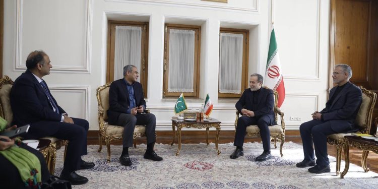 دیدار وزیر کشور پاکستان با وزیر امور خارجه ایران