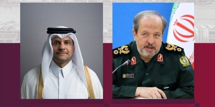 گفت‌وگوی تلفنی مقامات وزارت دفاع قطر و ایران