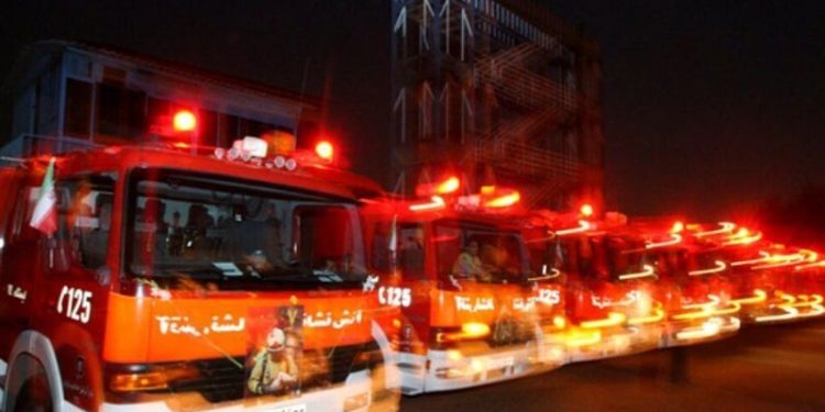 آتشنشانی تهران: نقاط شهری هدف قرار نگرفته است