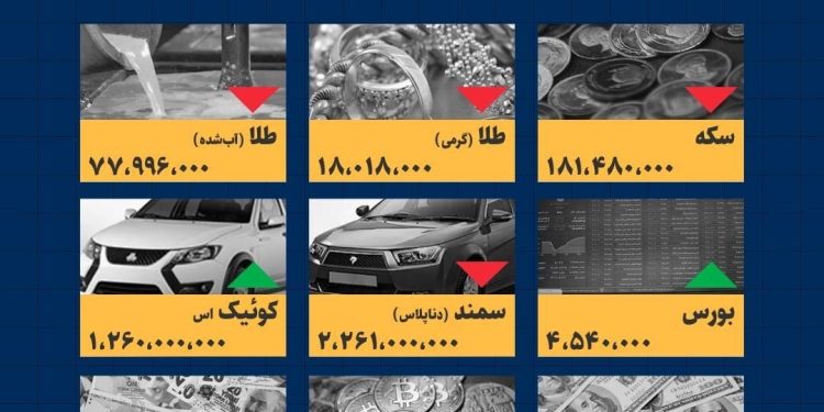 اینفوگرافیک / امروز ۱۹ خرداد قیمت‌ها چقدر است؟
