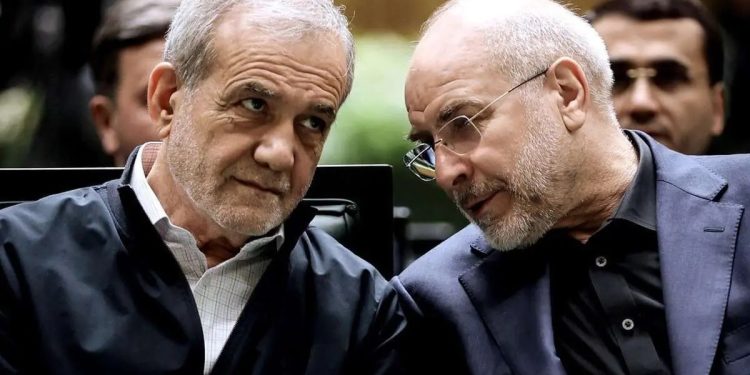 حملات بی امان «عاملان توافق منطقه‌ای بی سابقه و خسارت‌بار با آمریکا» به قالیباف و پزشکیان