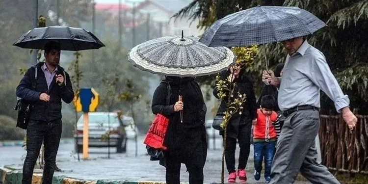 وضعیت آب و هوا، امروز ۶ تیر ۱۴۰۵؛ رگبار باران در ۵ استان نوار شمالی کشور