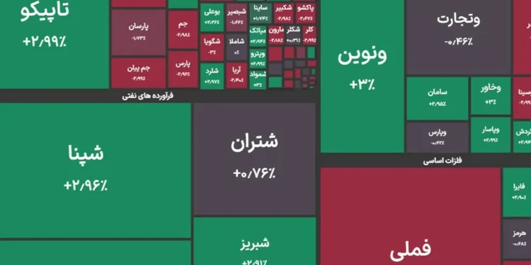 بورس همچنان منفی/ شاخص بیش از ۵۳ هزار واحد ریخت