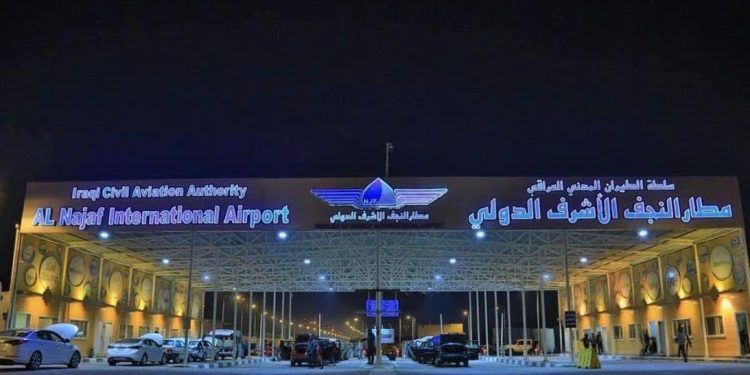 فرودگاه نجف به دنبال افزایش پرواز و گشایش خطوط هوایی مستقیم با اروپا