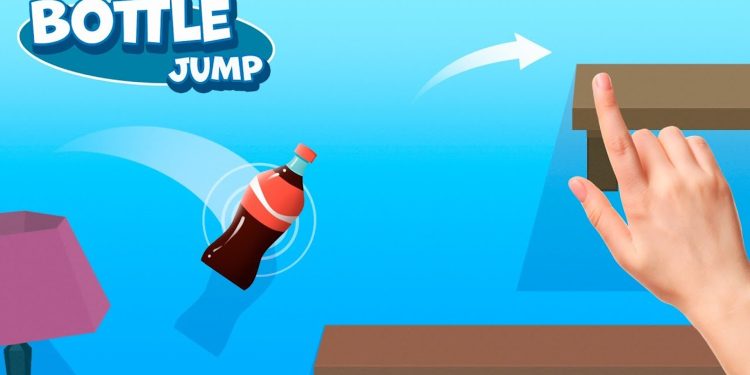 معرفی بازی موبایل Bottle Jump 3D | چالش فرود آوردن بطری