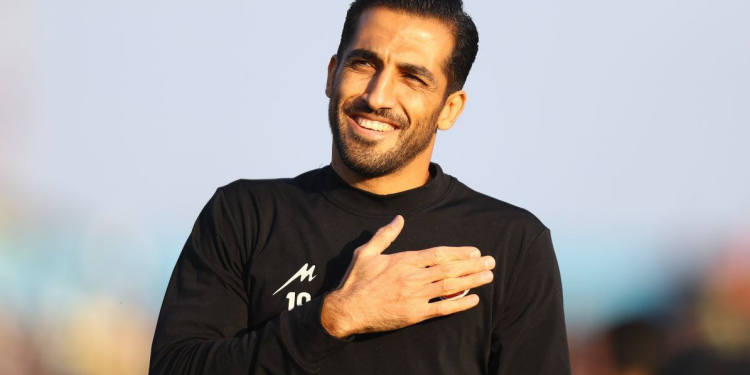 حضور وحید امیری در بازی پرسپولیس