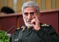 پیام سردار قاآنی به زبان عبری: اگر بر تجاوز اصرار ورزید، با ذلت با لگد بیرون رانده خواهید شد