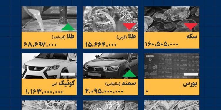 اینفوگرافیک / امروز ۲۸ خرداد قیمت‌ها چقدر است؟