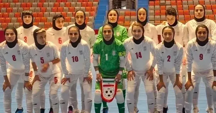 قهرمانی فوتسال ایران در کافا 2026 زنان