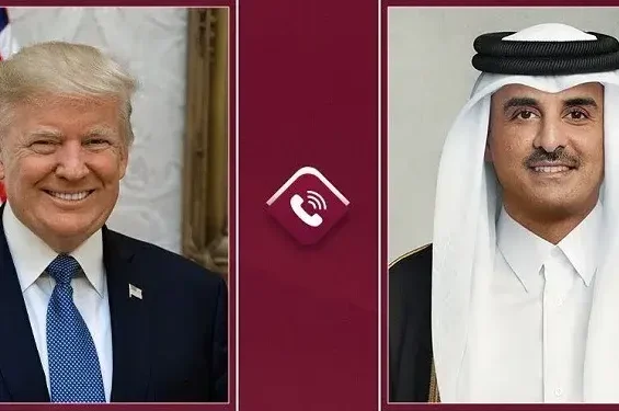 گفتوگوی امیر قطر با ترامپ درباره پیشرفت مذاکرات
