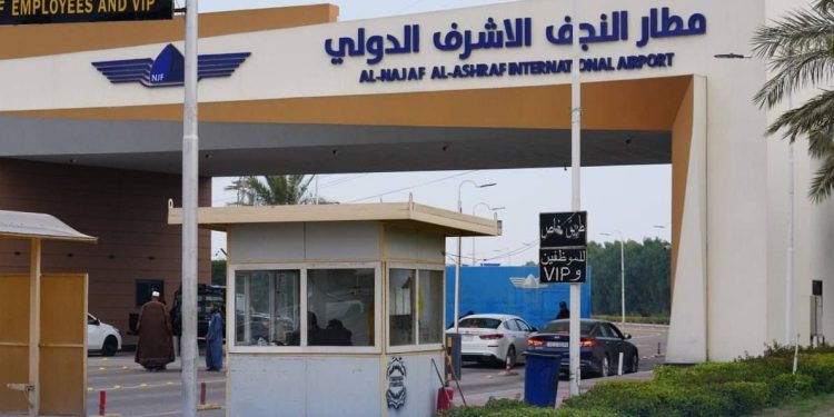 انجام ۱۸۷ پرواز در فرودگاه نجف از ابتدای محرم