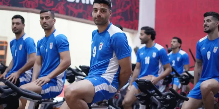 ریکاوری ملی‌پوشان ایران پس از بلژیک (عکس)