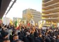 گزارش تصویری؛آغاز تشییع مردمی پیکر رهبر شهید ایران در نجف اشرف