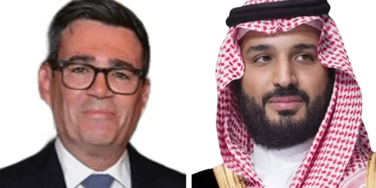 گفتوگوی تلفنی ولیعهد عربستان و نخستوزیر انگلیس درباره مسائل منطقهای