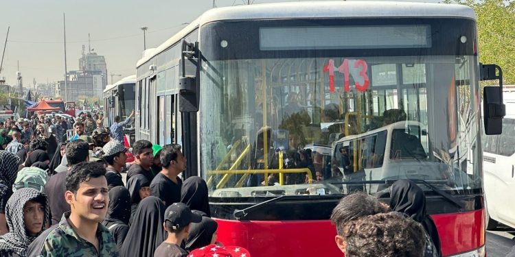 توصیه به زائران اربعین برای استفاده از وسائل حمل و نقل جمعی