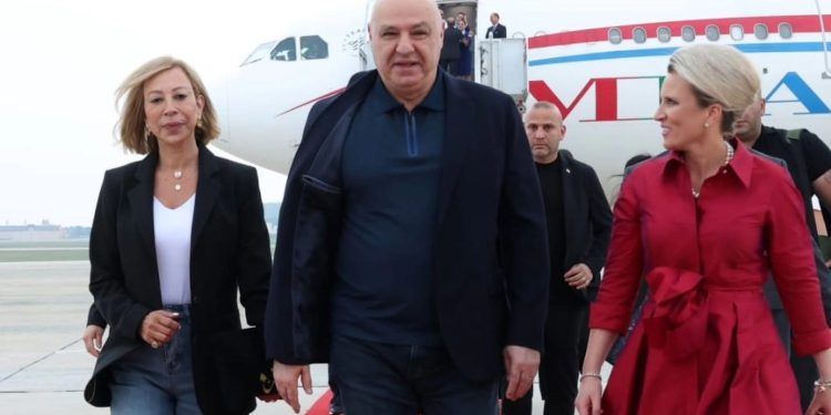 رئیس جمهور لبنان وارد واشنگتن شد