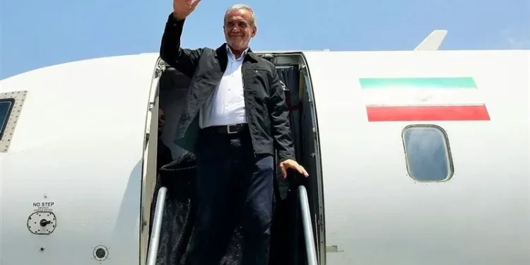 ببینید / ماجرای فرود اضطراری هواپیمای پزشکیان در بازگشت از آذربایجان