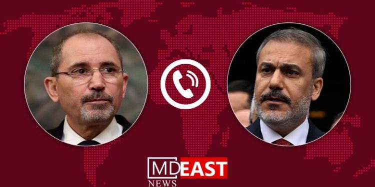 اردن و ترکیه تلاشهای جاری برای تضمین اجرای توافق آتشبس میان امریکا و ایران را بررسی کردند