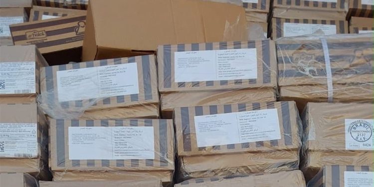 توقیف 20 محموله مرغ و گوشت فاسد در بندر ام‌قصر شمالی