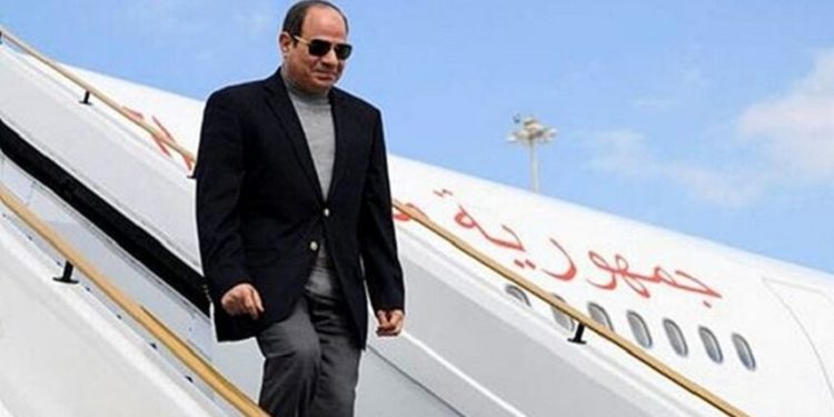 سفر رئیس جمهور مصر به قطر