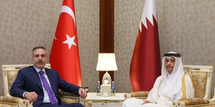 فیدان و آل ثانی در قطر دیدار کردند