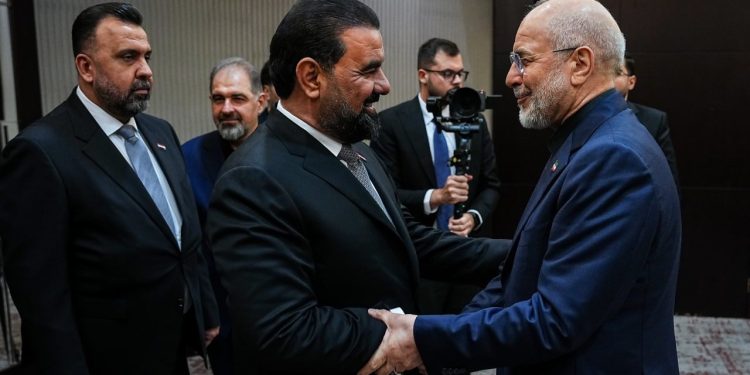 الحلبوسی در دیدار قالیباف: عراق در جنگ ۴۰ روزه در کنار ایران بود