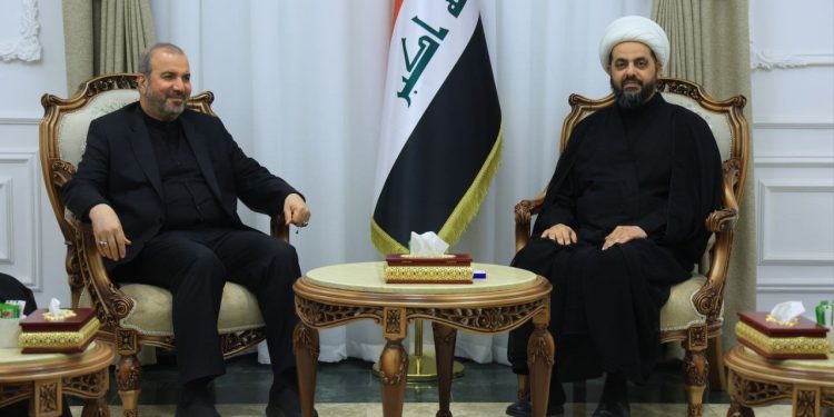 رایزنی الخزعلی و سفیر ایران درباره مقدمات مراسم تشییع آیت الله خامنه‌ای